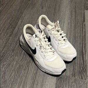 Nike White and Black Athletic Sneakers